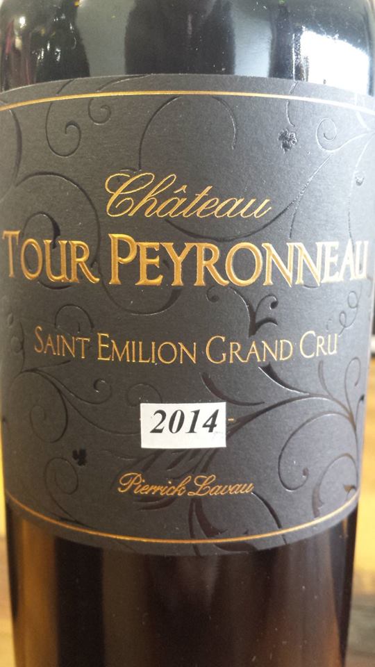Chateau Tour Peyronneau Cuvée Pierrick Lavau 2014 – Saint-Emilion Grand Cru