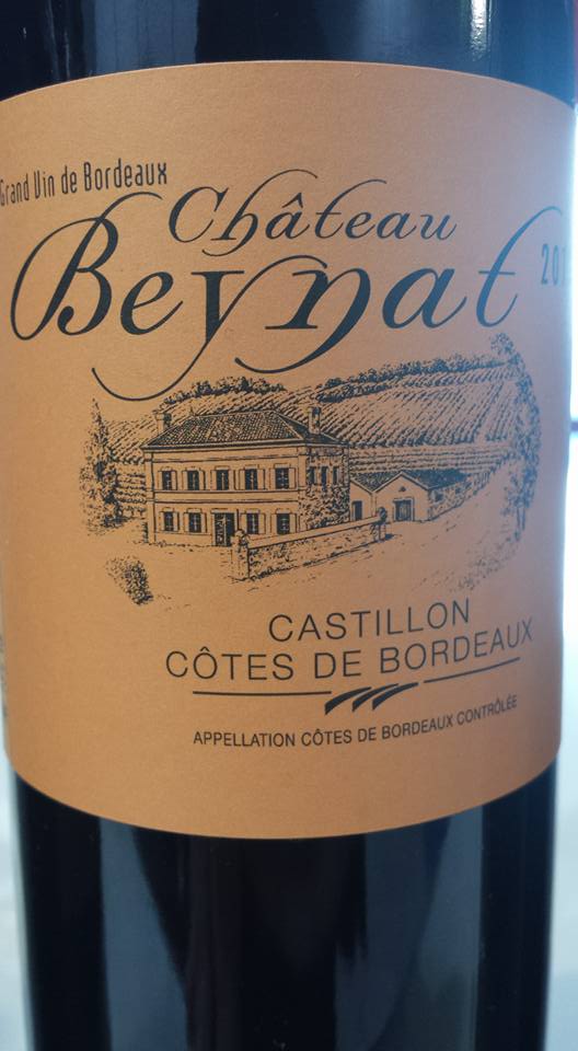 Château Beynat 2012 – Castillon côtes de Bordeaux