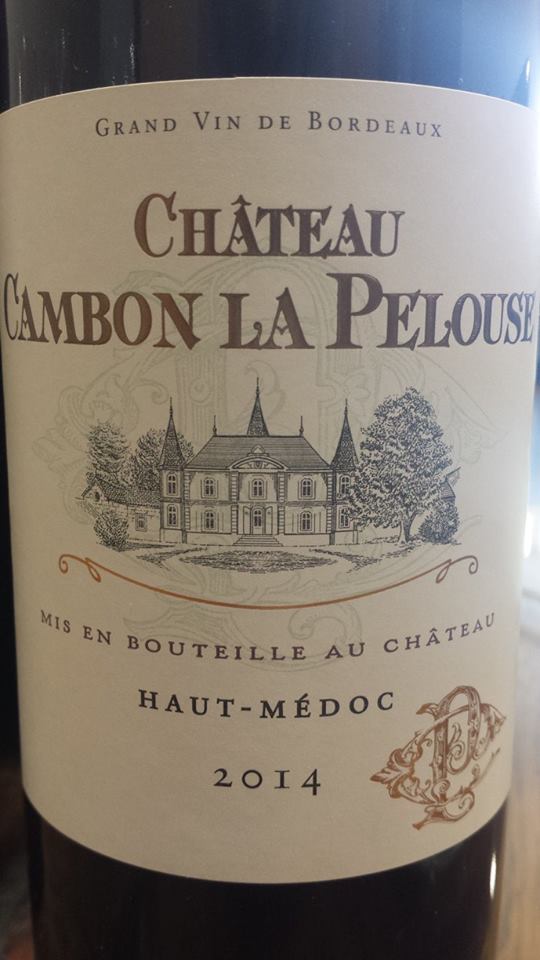 Château Cambon La Pelouse 2014 – Haut-Médoc
