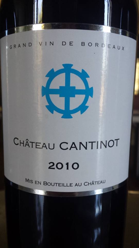 Château Cantinot 2010 – Blaye Côtes de Bordeaux