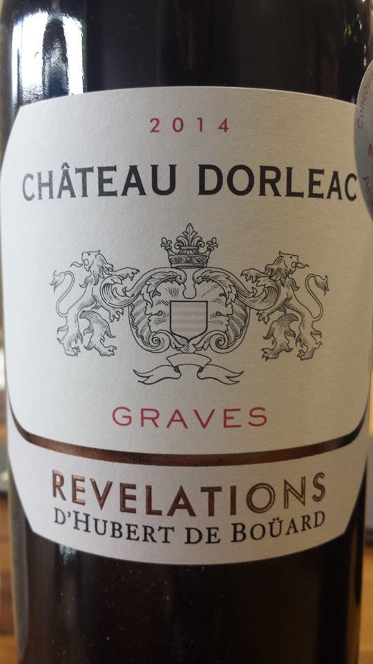 Château Dorleac – Révélations 2014 – Graves