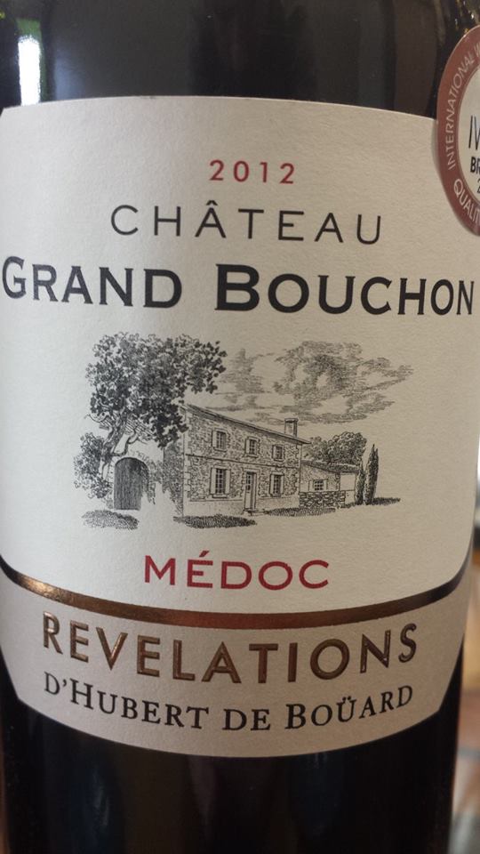Château Grand Bouchon – Révélations 2012 – Médoc