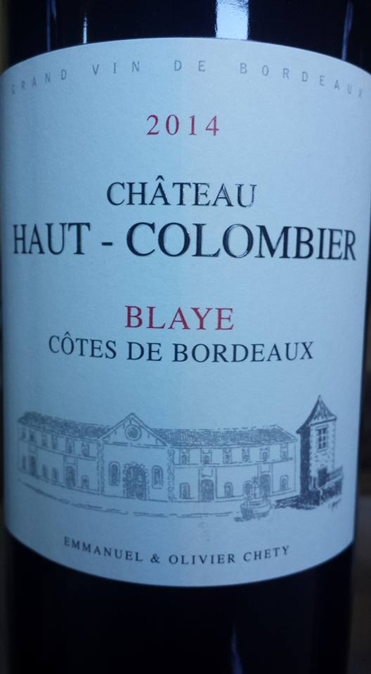 Château Haut Colombier 2014 – Blaye Côtes de Bordeaux