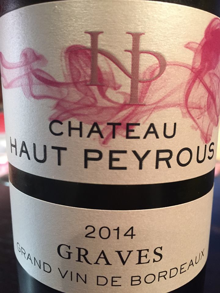 Château Haut Peyrous – L’Atypique 2014 – Graves