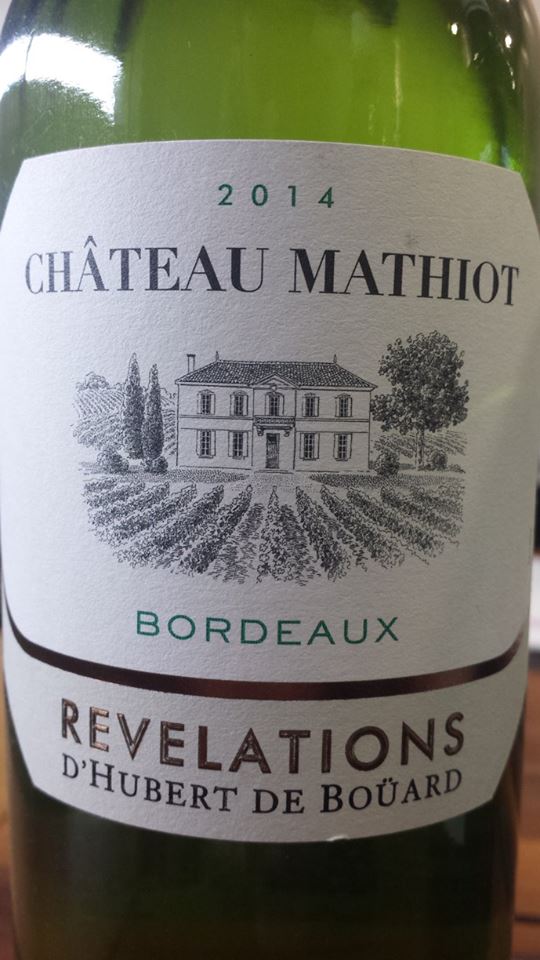 Château Mathiot – Révélations 2014 – Bordeaux