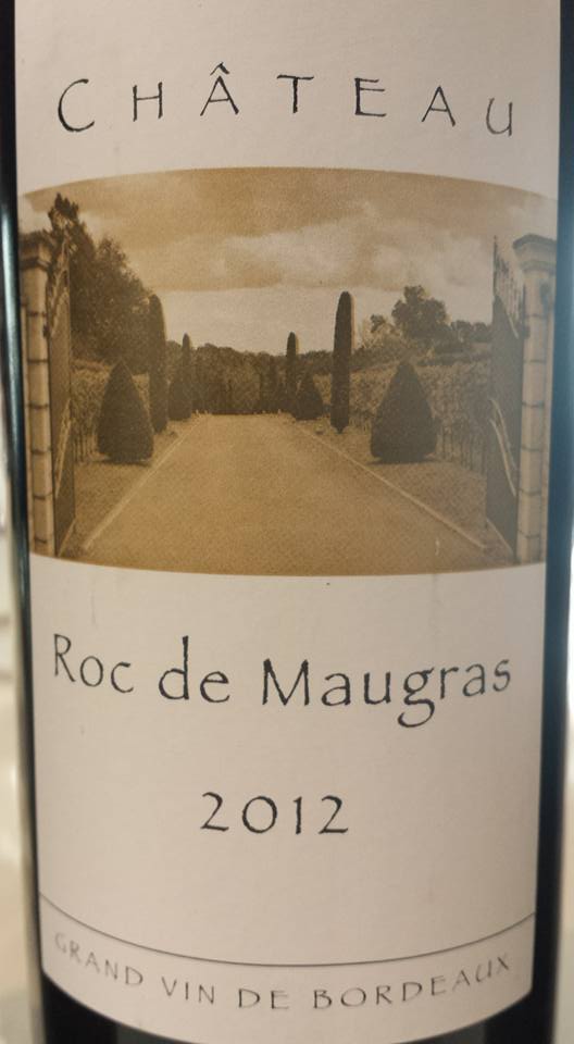 Château Roc de Maugras 2012 – Castillon côtes de Bordeaux