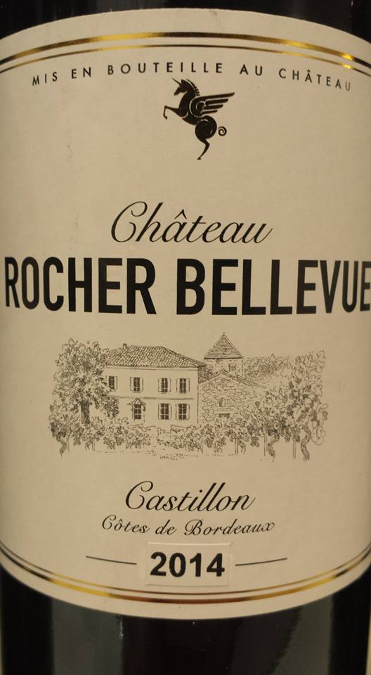 Château Rocher Bellevue 2014 – Castillon côtes de Bordeaux