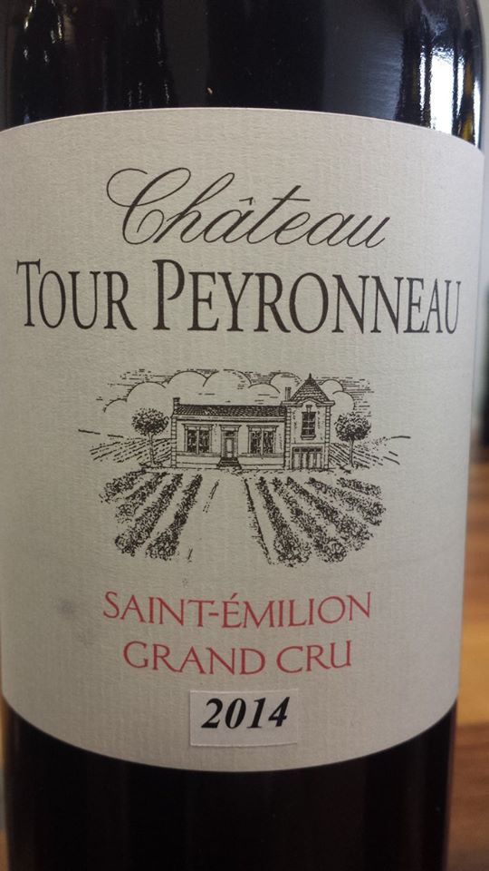 Château Tour Peyronneau 2014 – Saint-Emilion Grand Cru