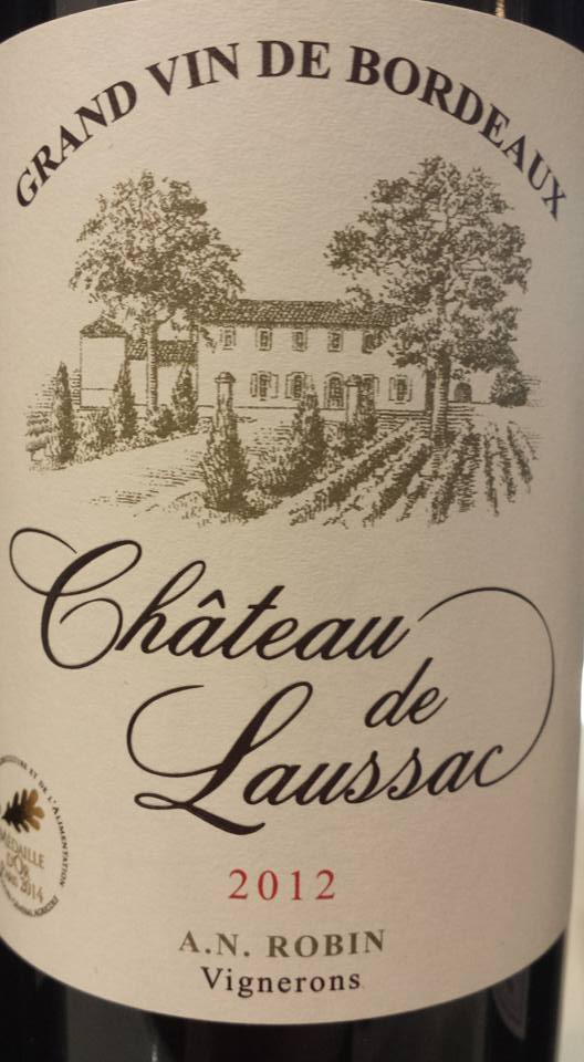 Château de Laussac 2012 – Castillon côtes de Bordeaux