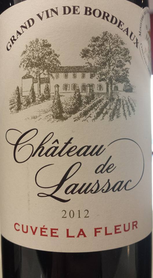 Château de Laussac – Cuvée La Fleur 2012 – Castillon côtes de Bordeaux