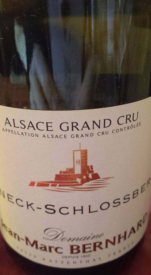 Domaine Jean-Marc Bernhard – Riesling Wineck-Schlossberg 2013 – Alsace Grand Cru