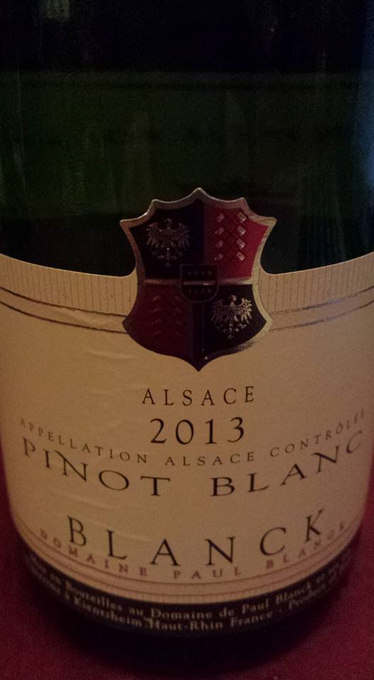Domaine Paul Blanck – Pinot Blanc 2013 – Alsace