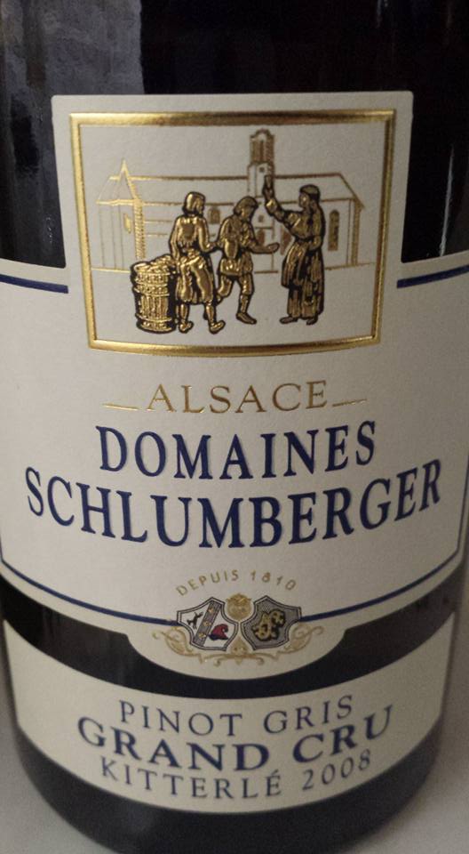 Domaine Schlumberger – Pinot Gris Kitterlé 2008 – Alsace Grand Cru