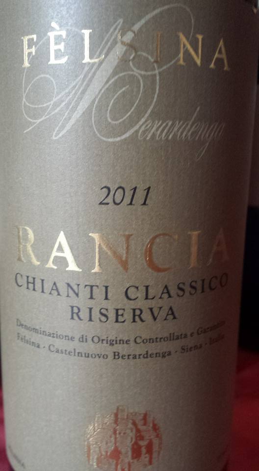 Felsina – Rancia 2011 – Chianti Classico Riserva