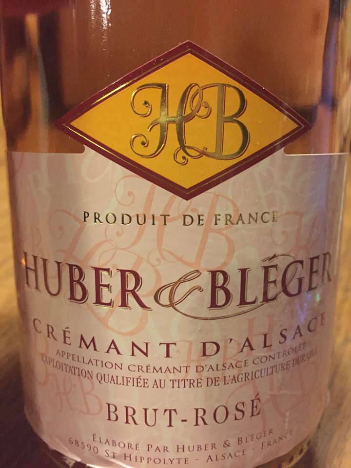 Huber & Bléger – Brut-Rosé – Crémant d’Alsace