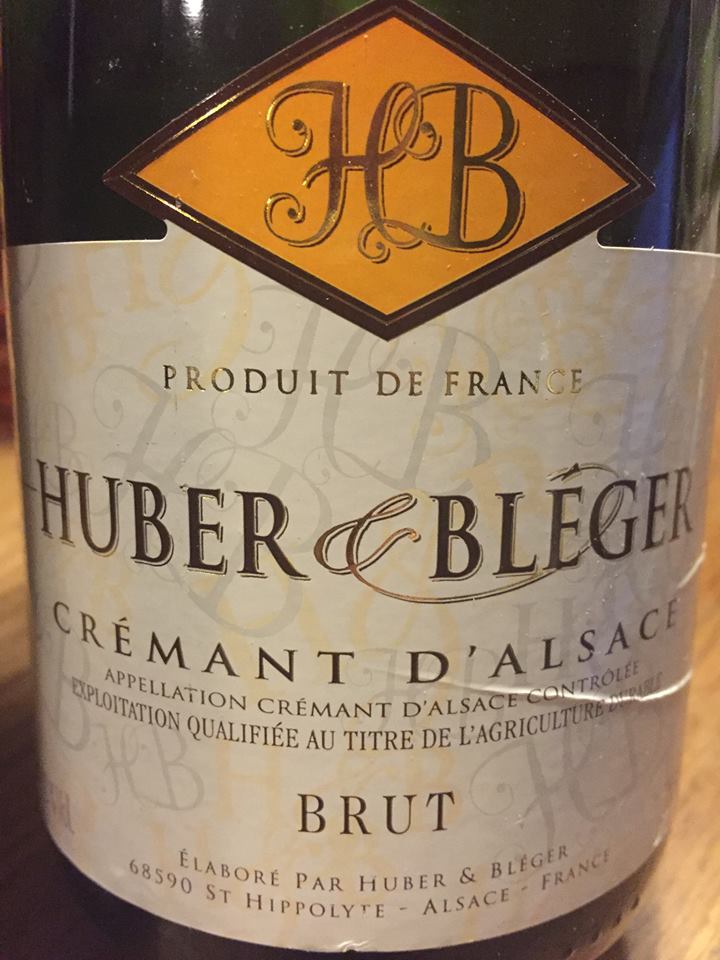 Huber & Bléger – Brut – Crémant d’Alsace
