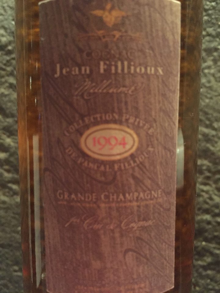 Jean Fillioux – Collection Privée 1994 – Grande Champagne – 1er Cru de Cognac