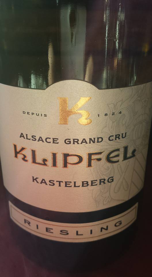 Klipfel – Kastelberg Riesling 2013 – Alsace Grand Cru