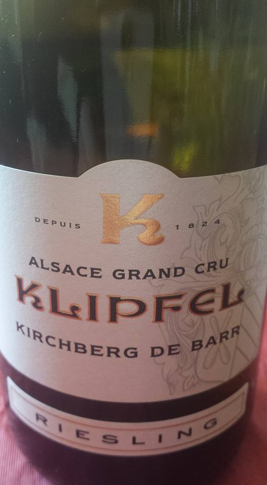 Klipfel – Riesling 2012 – Kirchberg de Barr – Alsace Grand Cru