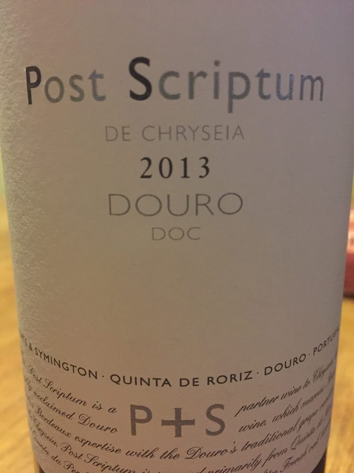 Post Scriptum de Chryseia 2013 – Douro
