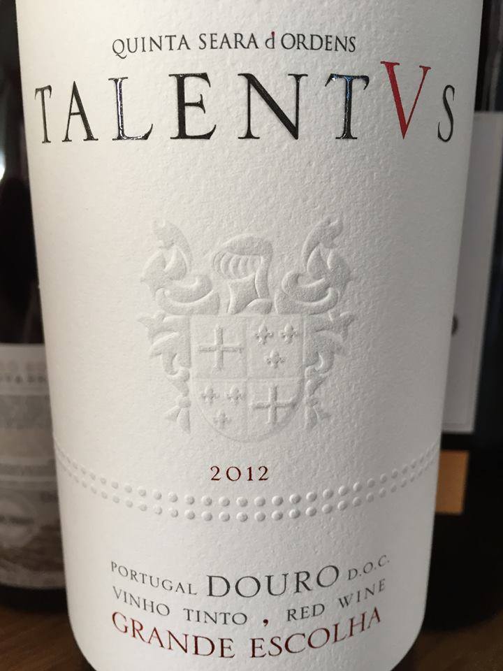 Quinta Seara d’Ordens – Talentus – Grande Escolha 2012 – Douro