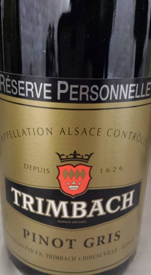 Trimbach – Pinot Gris – Réserve Personnelle 2010 – Alsace