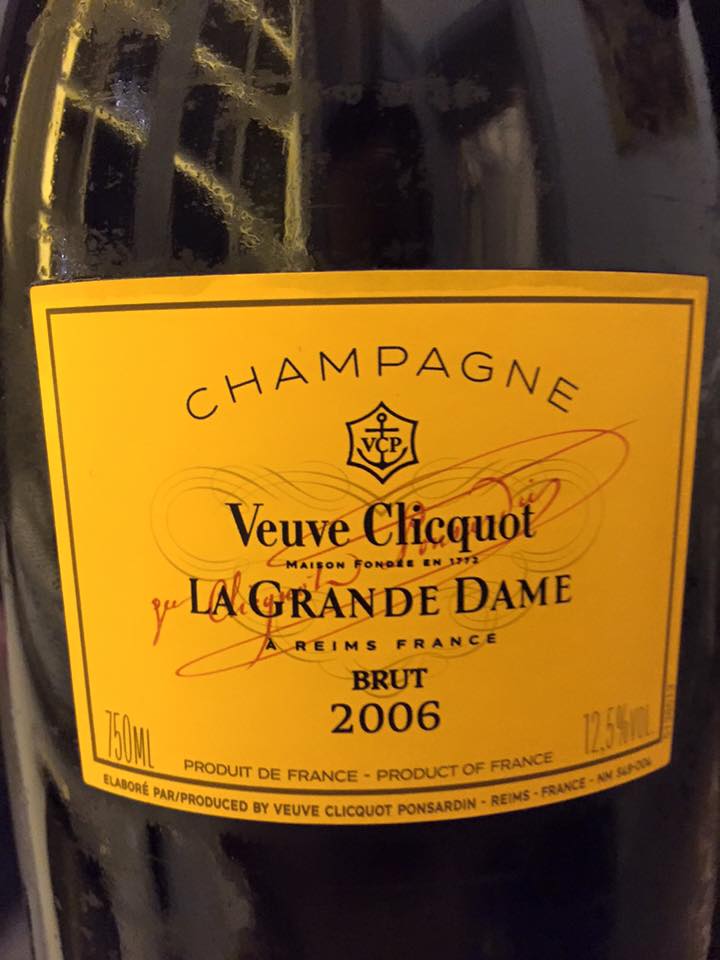 Champagne Veuve Clicquot Ponsardin – Cuvée La Grande Dame 2006 – Brut