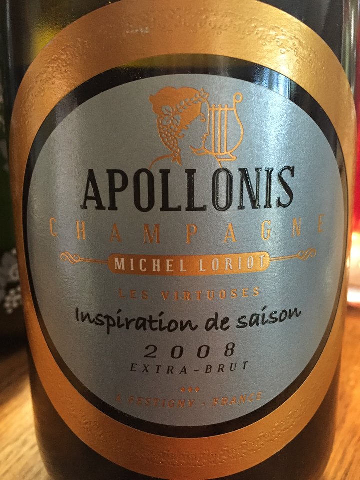 Apollonis – Champagne Michel Loriot – Les Virtuoses – Inspiration de Saison 2008 – Extra-Brut