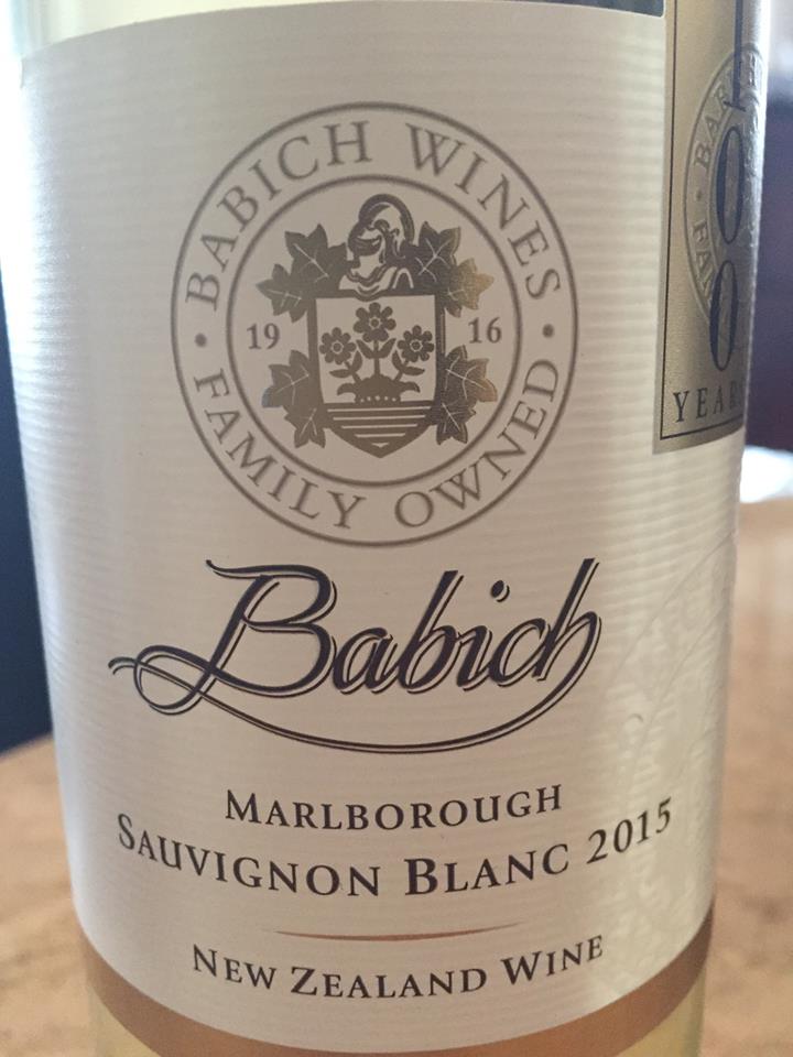 Babich – Sauvignon Blanc 2015 – Marlborough