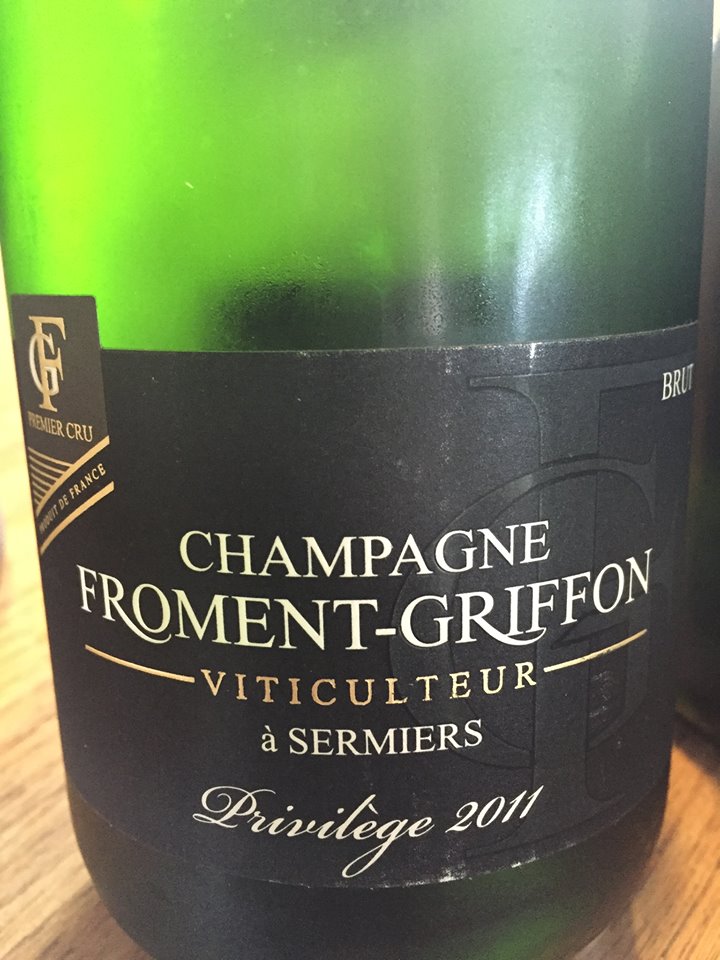 Champagne Froment-Griffon – Privilège 2011 – Premier Cru – Brut