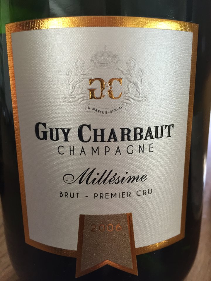 Champagne Guy Charbaut – Millésime 2006 – Premier Cru – Brut