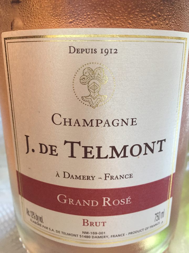 Champagne J. de Telmont – Grand Rosé – Brut