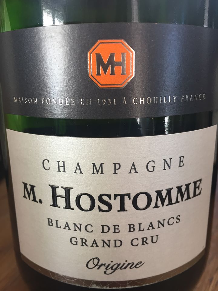 Champagne M. Hostomme – Blanc de blancs – Origine – Grand Cru