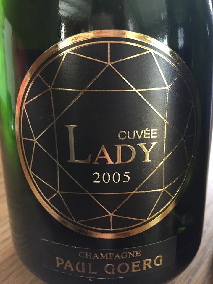 Champagne Paul Goerg – Cuvée Lady 2005 – Premier Cru