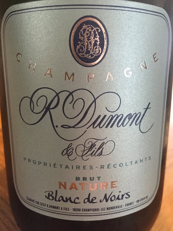 Champagne R. Dumont & Fils – Blanc de Noirs – Nature – Brut