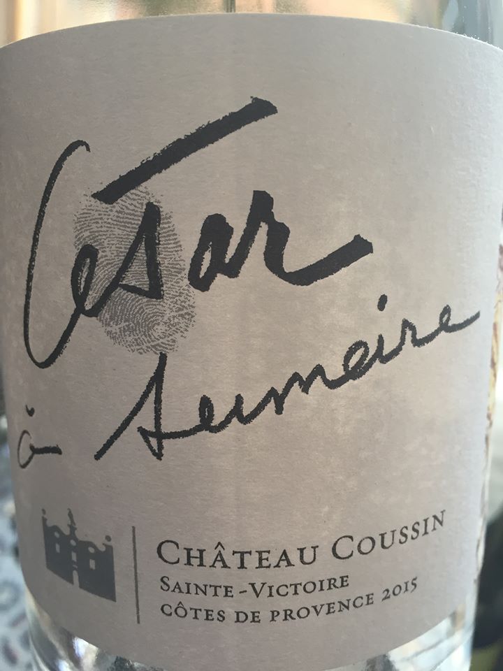Château Coussin – César à Sumeire 2015 – Côtes de Provence Sainte-Victoire