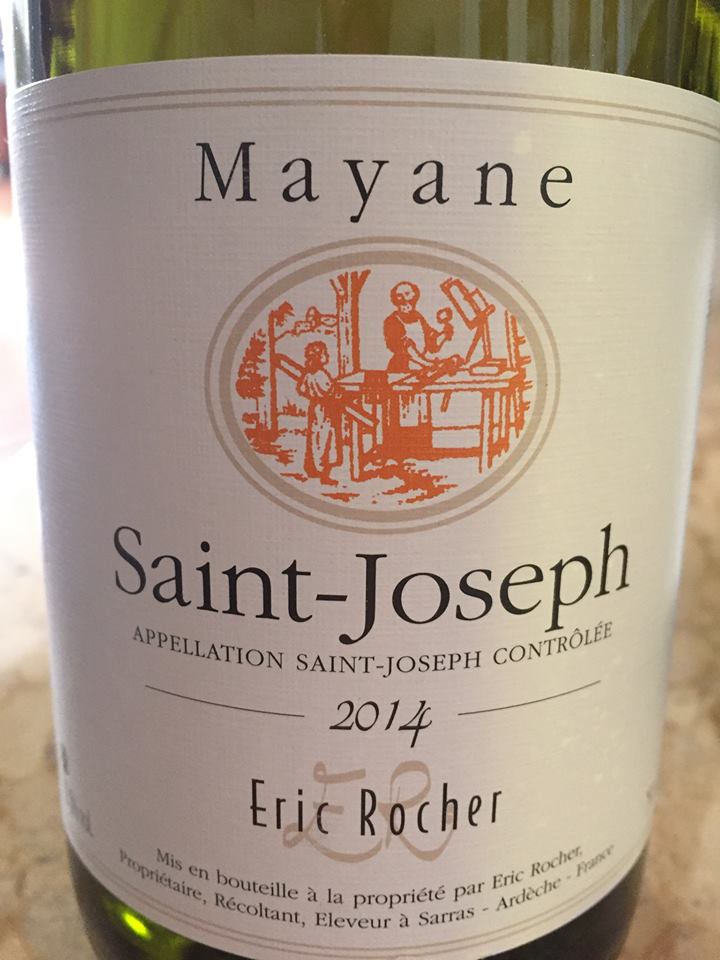 Domaine de Champal – Eric Rocher – Mayane 2014 – Saint-Joseph
