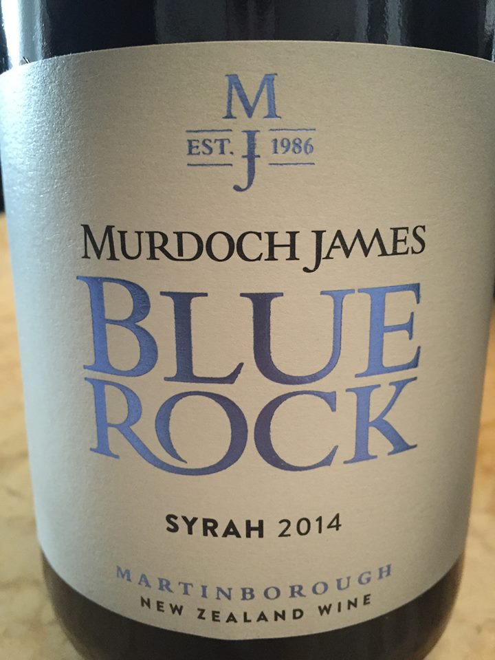 Murdoch James – Blue Rock – Syrah 2014 – Martinborough – New Zealand