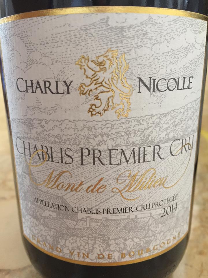 Charly Nicolle – Mont de Milieu 2014 – Chablis Premier Cru
