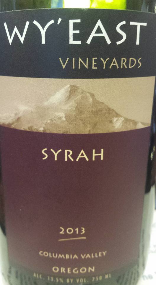 Wy’East – Syrah 2013 – Columbia Valley