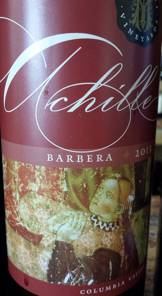 Marchesi Vineyards – Achille – Barbera 2013 – Columbia Valley