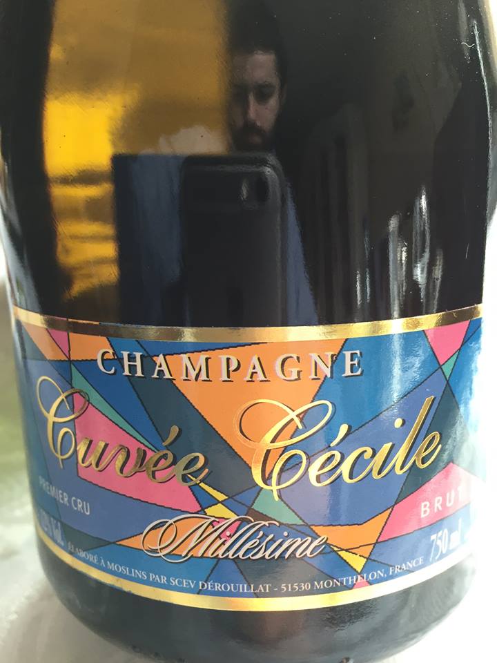 Champagne Dérouillat – Cuvée Cécile – Millésime 2010 – Brut – 1er cru