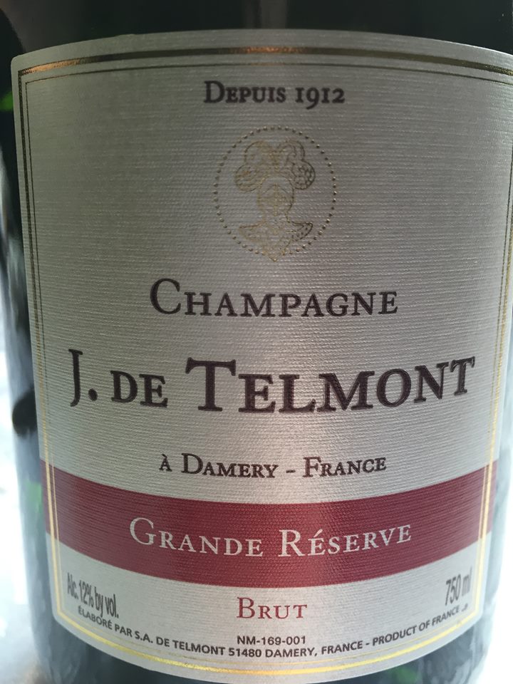 Champagne J. de Telmont – Grande Réserve – Brut