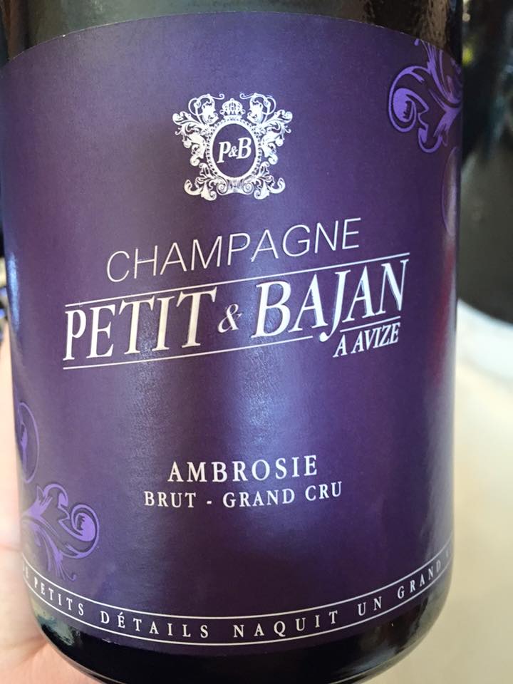 Champagne Petit & Bajan – Ambrosie – Grand Cru – Extra-brut