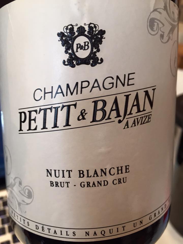 Champagne Petit & Bajan – Nuit Blanche – Blanc de blancs – Grand Cru – extra-Brut