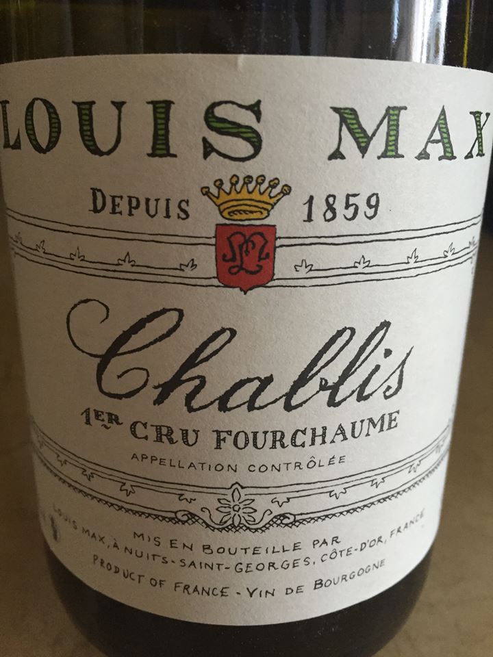 Domaine Louis Max – Fourchaume 2014 – Chablis Premier Cru