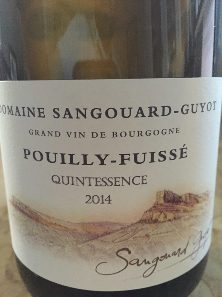Domaine Sangouard-Guyot – Quintessence 2014 – Pouilly-Fuissé