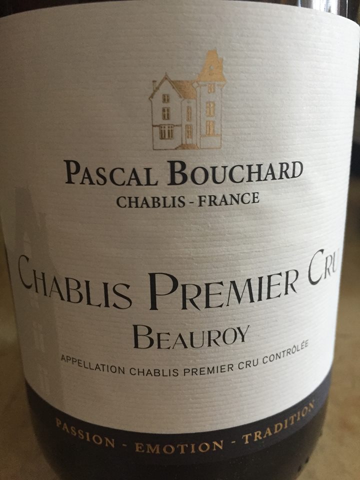 Pascal Bouchard – Beauroy 2014 – Chablis Premier Cru