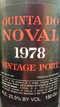 Quinta do Noval – 1978 Vintage Port