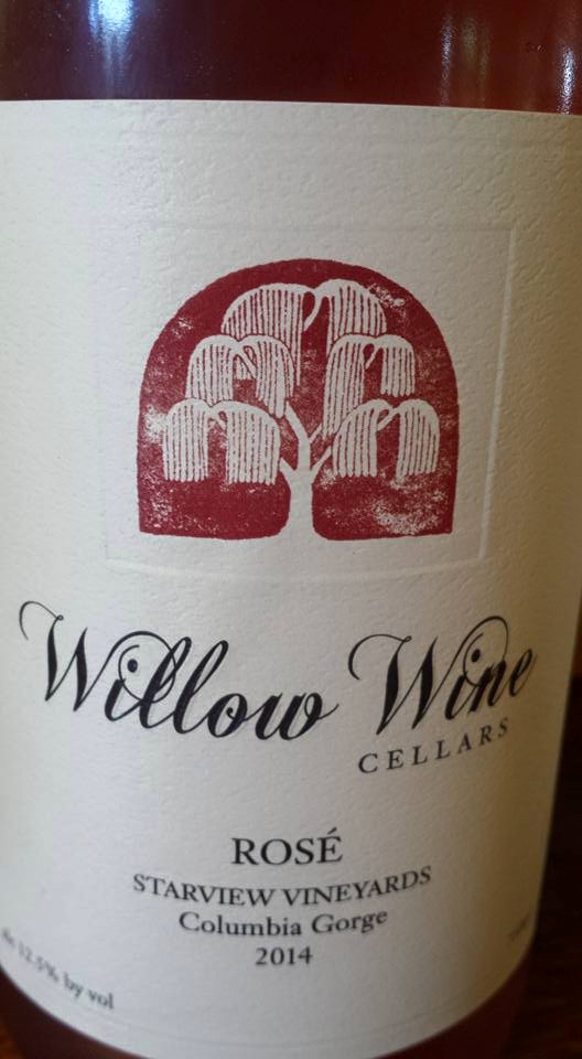 Willow Wine Cellars – 2014 Rosé – Starview Vineyards – Columbia Gorge